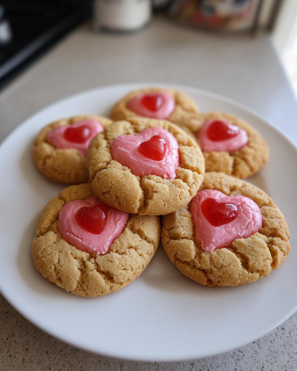 Yummy! 1 Recipe for Irresistible Strawberry Kiss Cookies 1 strawberry kiss cookies plate 4
