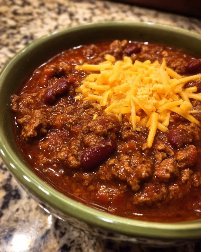 texas chili with beans bowl 5
