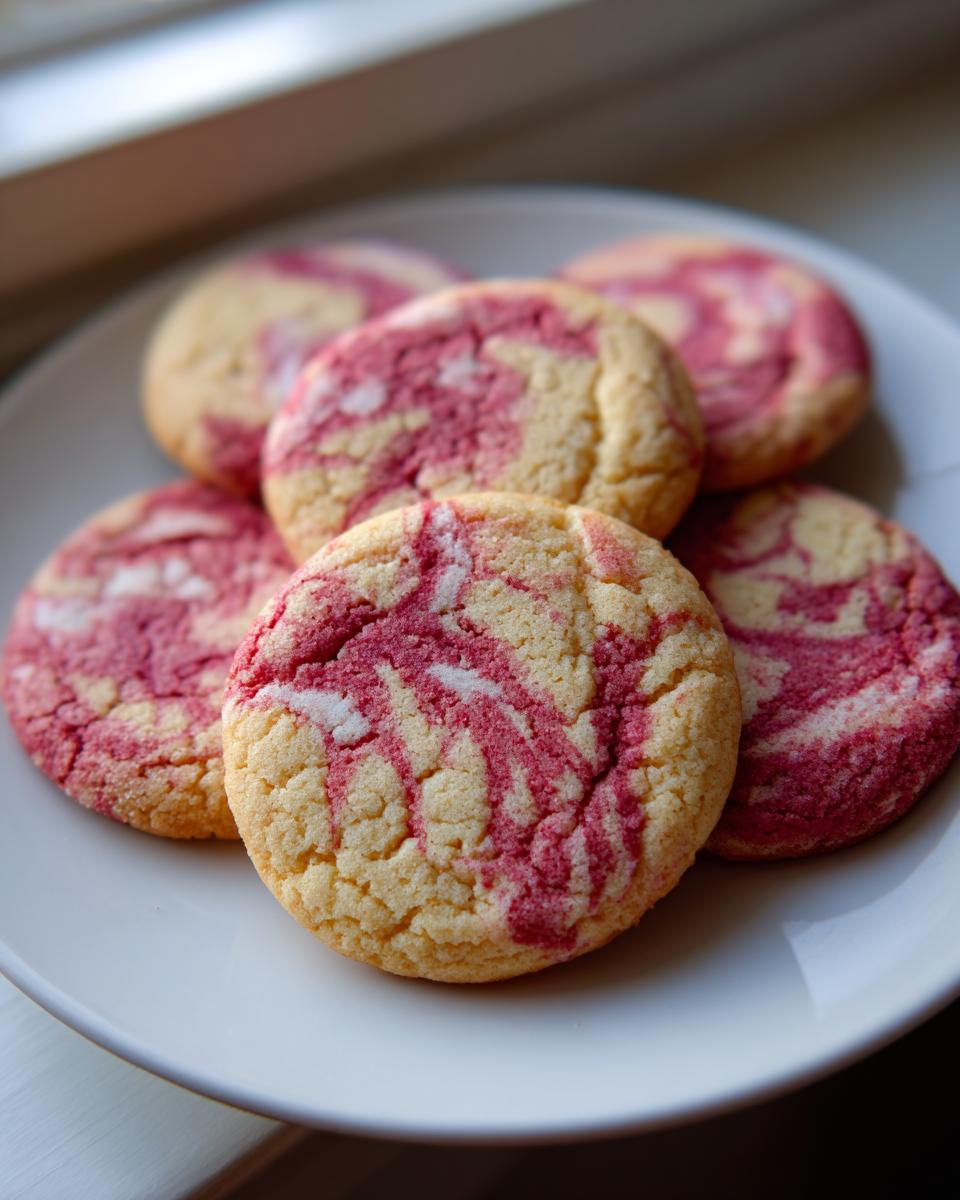 Valentine's Day Swirl Cookies: 1 Cute & Delicious Recipe 1 valentines day swirl cookies plate 1