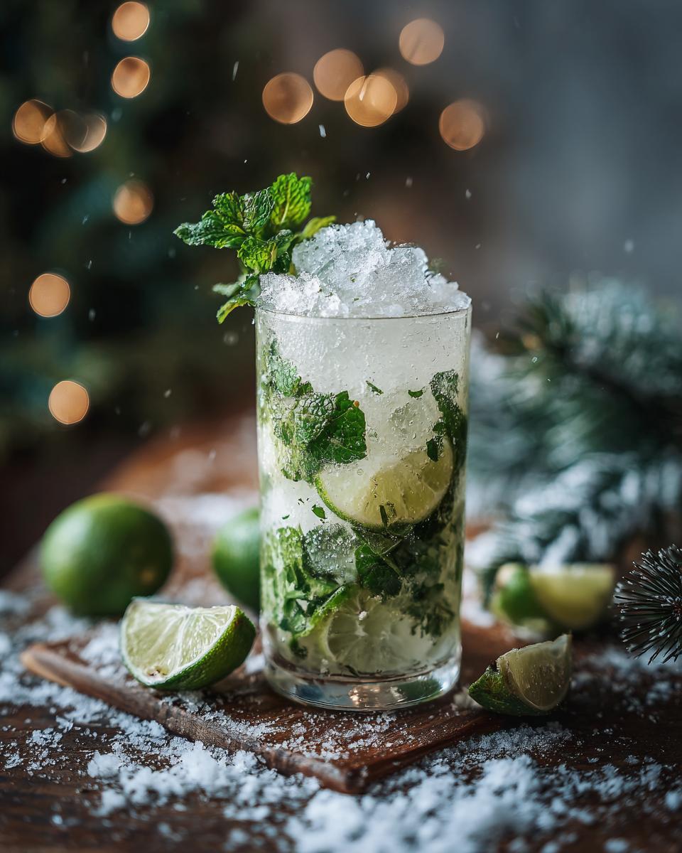 4 Easy *White Christmas Mojitos* to Enjoy! 1 white christmas mojito cocktail 4