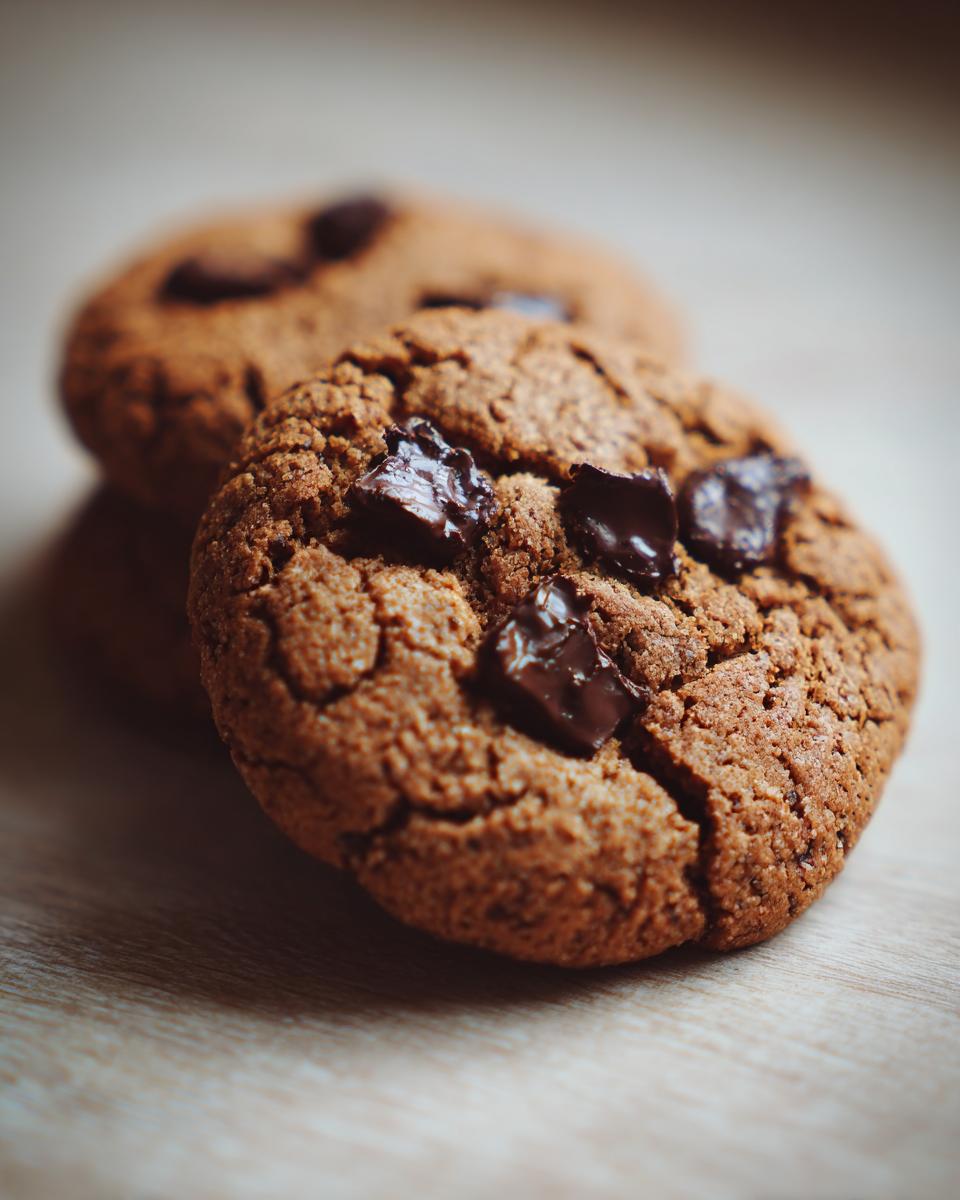 Amazing 10-Minute Bakery-Style Peanut Butter Cookies! 1 bakery style peanut butter chocolate chip cookies close up
