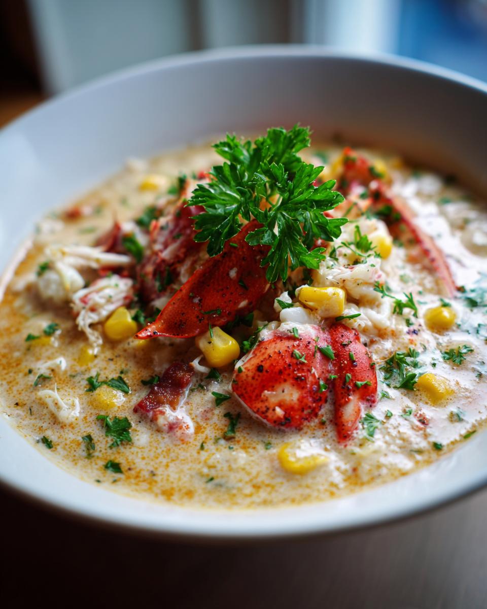 cajun corn crab bisque bowl 3