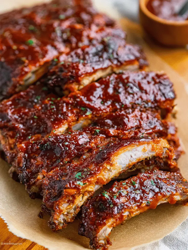 Tender Oven-Baked Barbecue Ribs