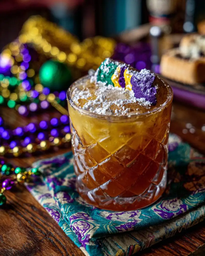 mardi gras king cake cocktail 3