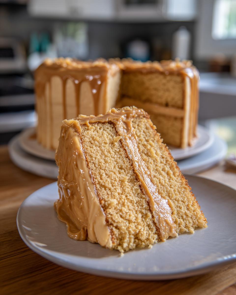 peanut butter lovers cake slice 3