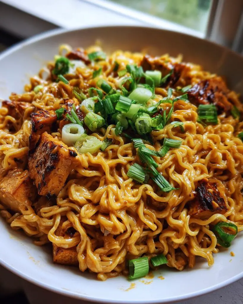 spicy peanut butter ramen noodles 3