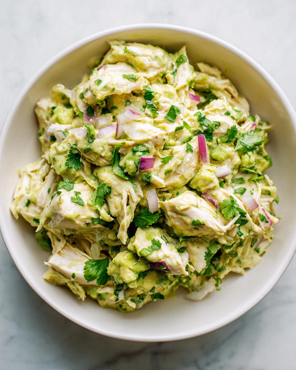 Amazing Avocado Chicken Salad in 15 Minutes