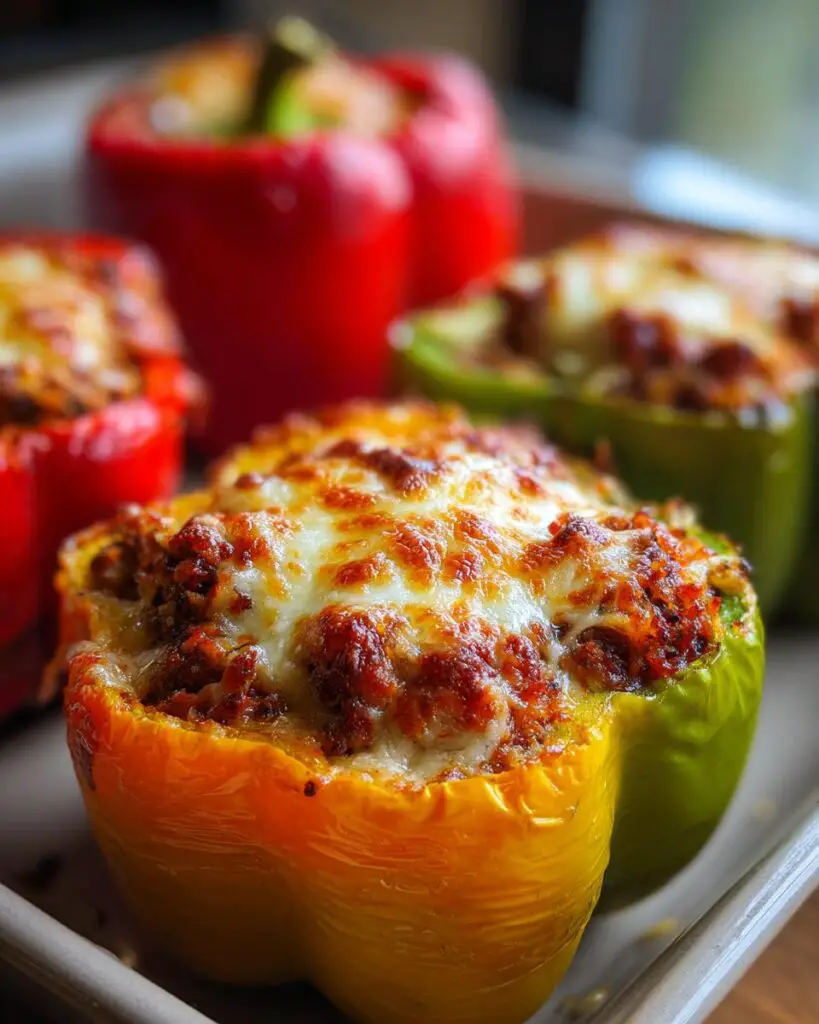 Amazing Cheesesteak Stuffed Peppers: 1 Delicious Meal