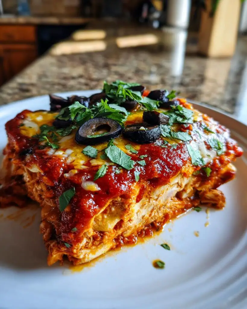 Amazing Chicken Stacked Enchiladas in 30 Minutes