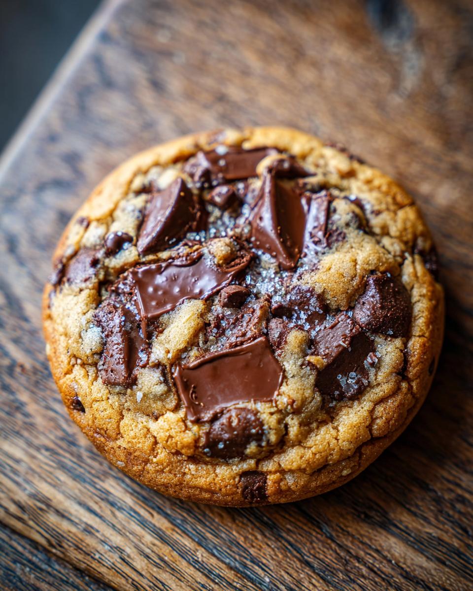 Close-up of a delicious chocolate chip cookie, perfect for The Perfect Dessert for Family Gatherings.
