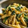 Amazing Cream Cheese Pasta with Corn: 30 Min Meal