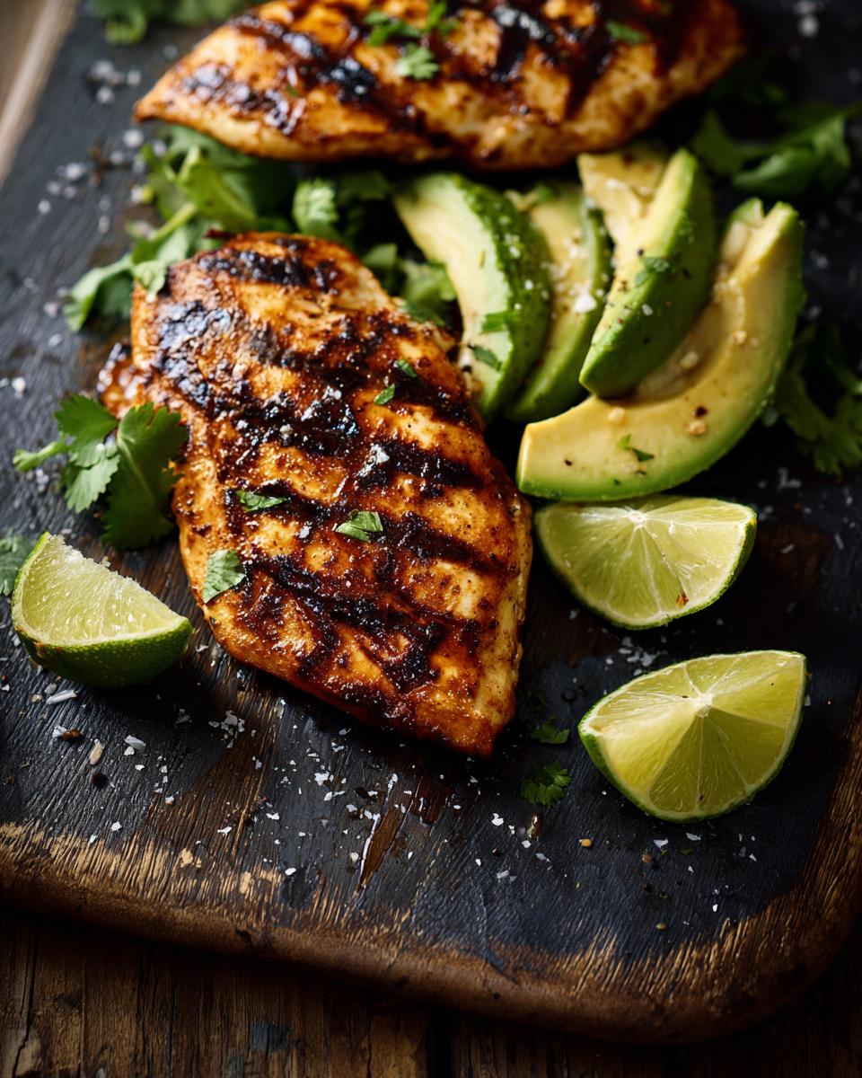 Fiesta Lime Chicken: 30 Minute Mexican Delight 1 fiesta lime chicken avocado platter 1