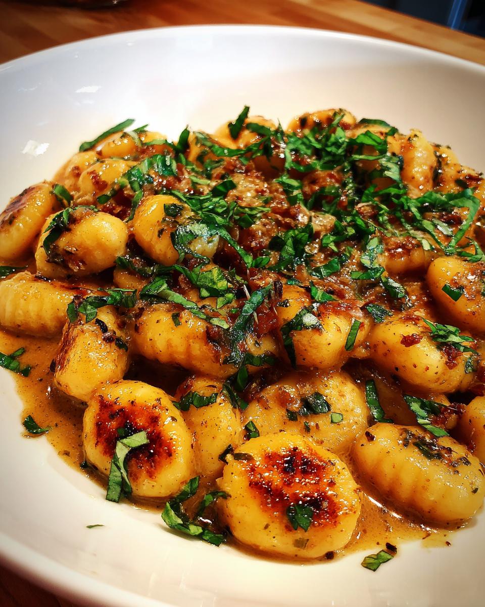 Gnocchi with Basil Brown Butter: 15-Min Magic