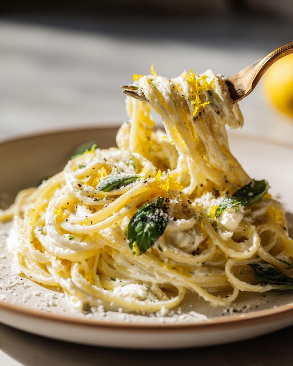 Amazing Lemon Ricotta Pasta in 30 Minutes 1 Amazing Lemon Ricotta Pasta in 30 Minutes