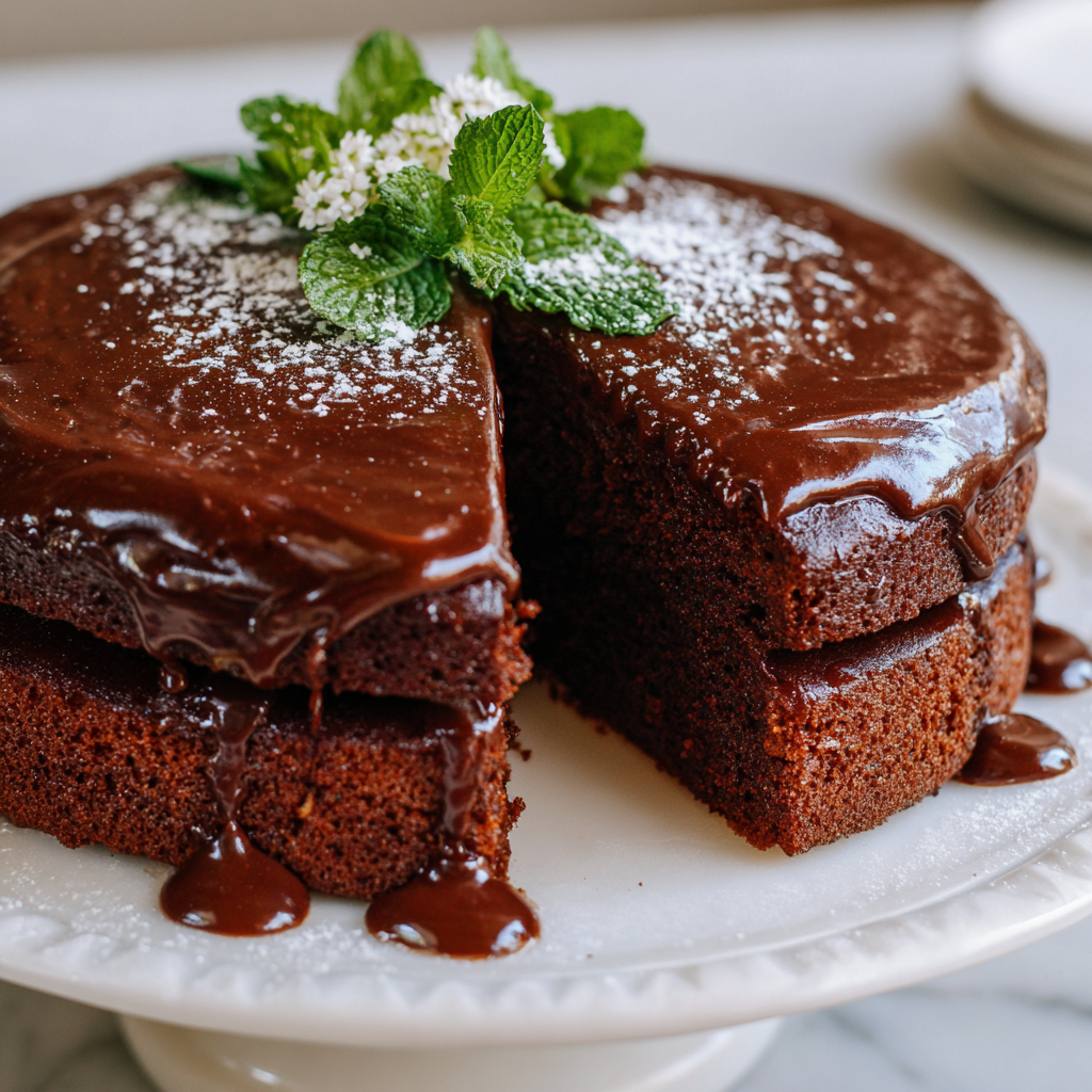 Chocolate Buttermilk Cake Recipe