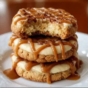 Caramel Cheesecake Cookies