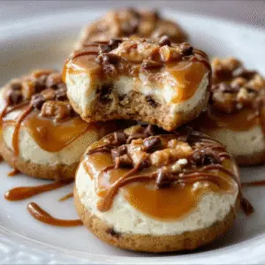 Caramel Cheesecake Cookies