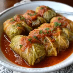My Polish aunt taught me this and it's been a household fave since!. 4 ftuffed cabbage rolls