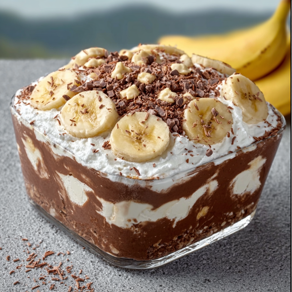 Chocolate Banana Fluff 1 Chocolate Banana Fluff