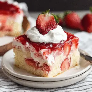 Strawberry Poke Cake