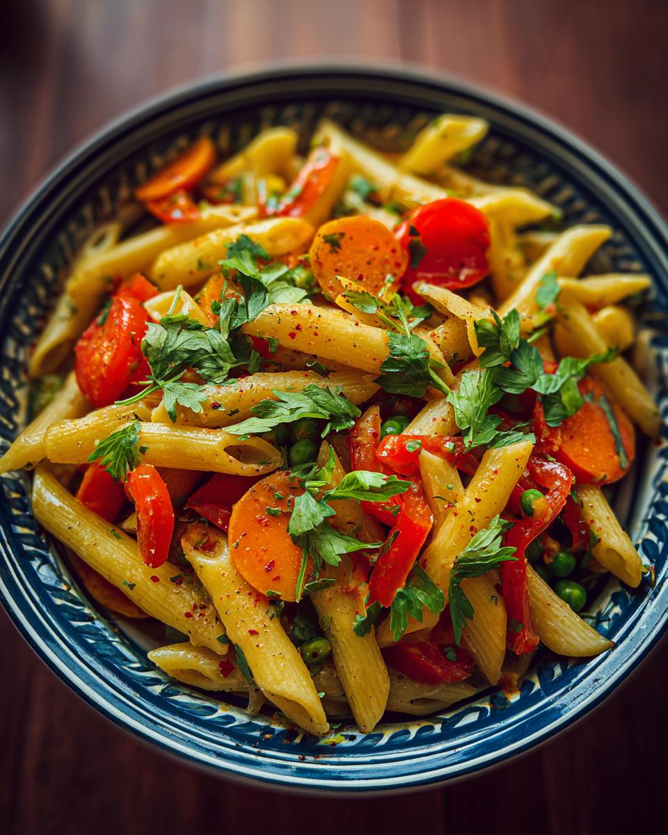 Amazing Penne Pasta Primavera: 35 Min Dinner
