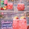 strawberry lemonade sprite punch