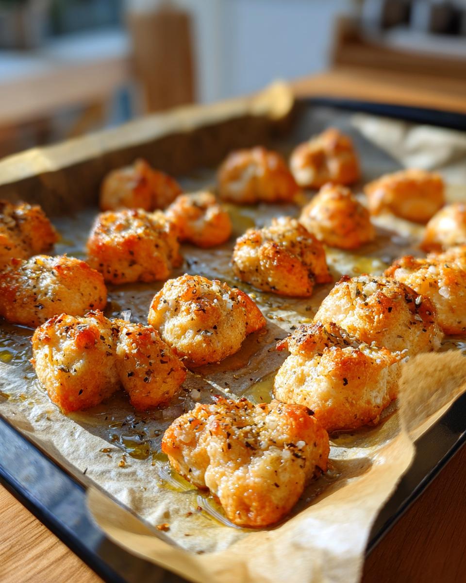 Amazing 1-Ingredient Baked Salmon Cat Bites 10 Close-up of freshly baked Baked Salmon Cat Bites on parchment paper, ready to be served.
