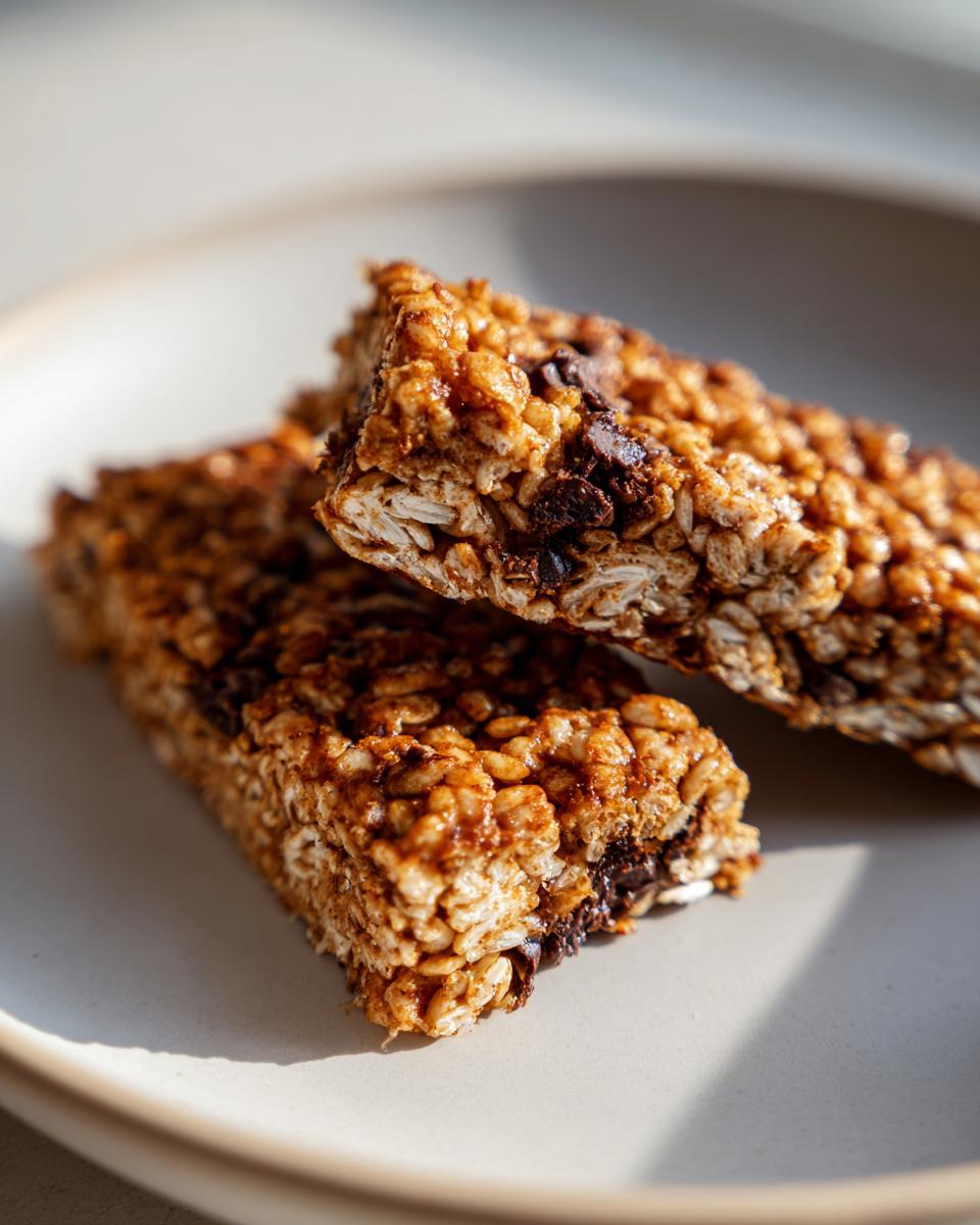 Close-up of two Chocolate Crunchy Wraps on a plate, showing texture and chocolate chips.
