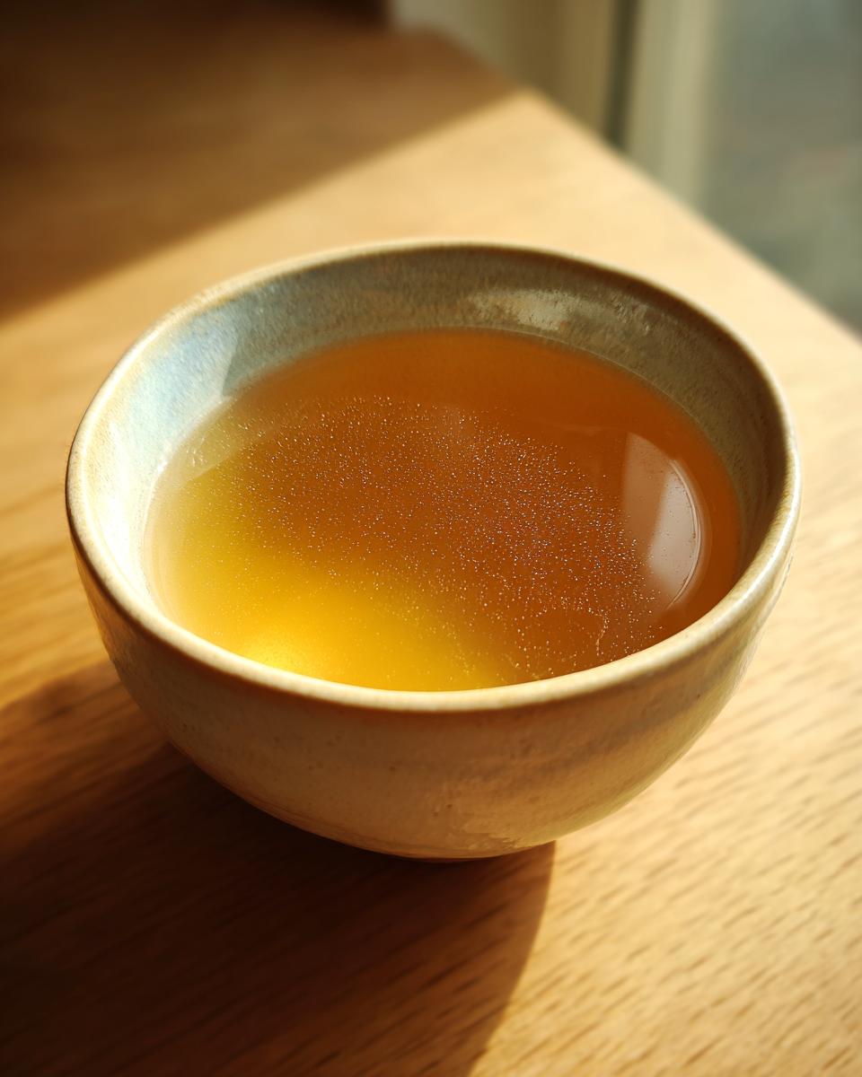 Amazing Fish Broth Cat Recipe: 1 Hero 7 A bowl of homemade fish broth for cats, a key ingredient in the Fish Broth Cat Recipe.