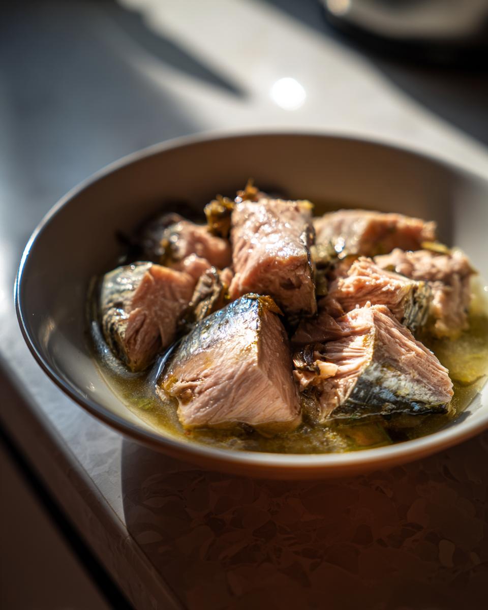Amazing Fresh Sardine Cat Dinner: 1 Happy Cat 9 Close-up of a bowl filled with fresh sardines, the main ingredient for a Fresh Sardine Cat Dinner.