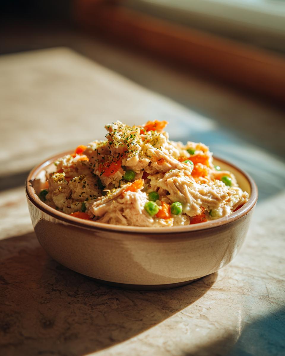 Amazing High-Protein Turkey Cat Food: 1 Hearty Meal 7 A bowl of homemade high-protein turkey cat food with vegetables.
