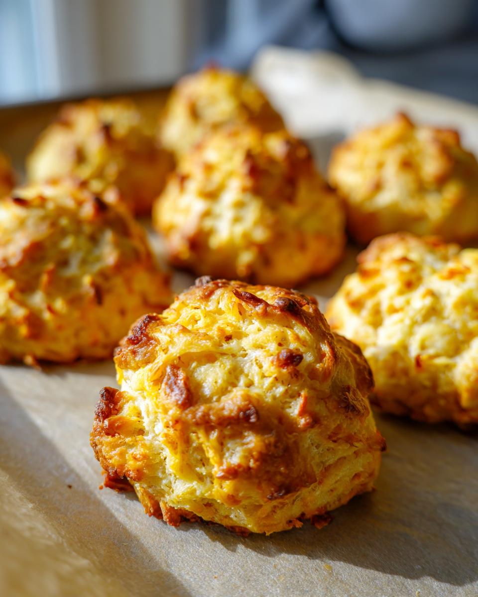 Close-up of freshly baked hypoallergenic cat treats, golden brown and delicious.