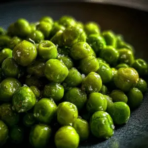 Garlic Butter Sautéed Green Peas 2 Garlic Butter Sautéed Green Peas
