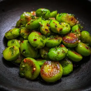 Garlic Butter Sautéed Green Peas 3 Garlic Butter Sautéed Green Peas