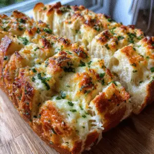 Cheesy Stuffed Garlic Bread