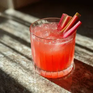 Rhubarb Spring Cocktail