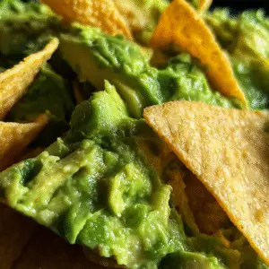 Fresh Guacamole with Tortilla Chips 3 Fresh Guacamole with Tortilla Chips