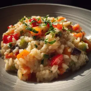 Mediterranean Vegetable Risotto