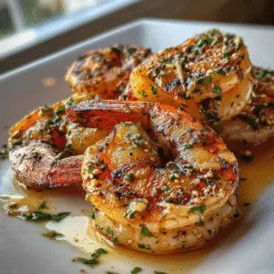 Garlic Butter Grilled Shrimp 3 Garlic Butter Grilled Shrimp