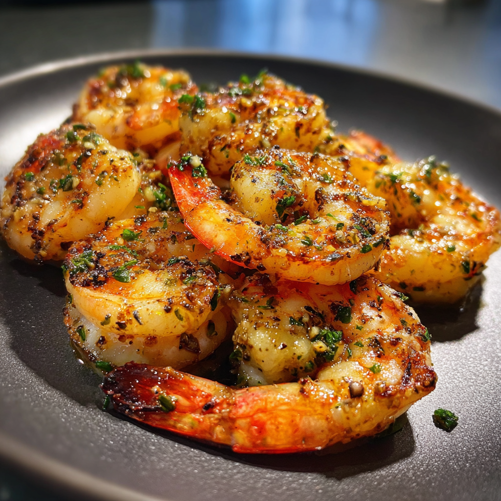 Garlic Butter Grilled Shrimp 1 Garlic Butter Grilled Shrimp