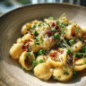 Goat Cheese & Pea Pasta