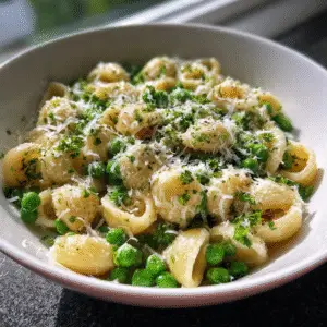 Goat Cheese & Pea Pasta 3 Goat Cheese & Pea Pasta