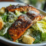 Blackened Salmon Caesar Salad