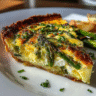 Asparagus & Goat Cheese Quiche
