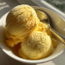 Homemade Mango Ice Cream