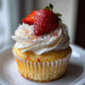 Strawberry Vanilla Cupcakes