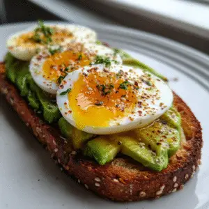 Avocado Toast with Soft Boiled Egg 2 Avocado Toast with Soft Boiled Egg