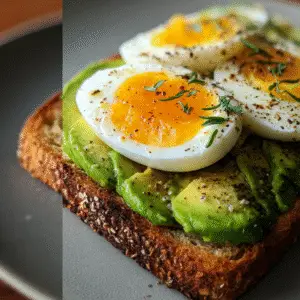 Avocado Toast with Soft Boiled Egg 4 Avocado Toast with Soft Boiled Egg
