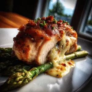 Asparagus & Cheese Stuffed Chicken Breast 3 Asparagus & Cheese Stuffed Chicken Breast