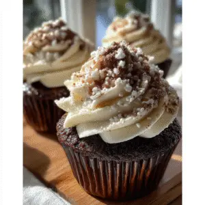 Churro Chocolate Cupcakes 3 Churro Chocolate Cupcakes